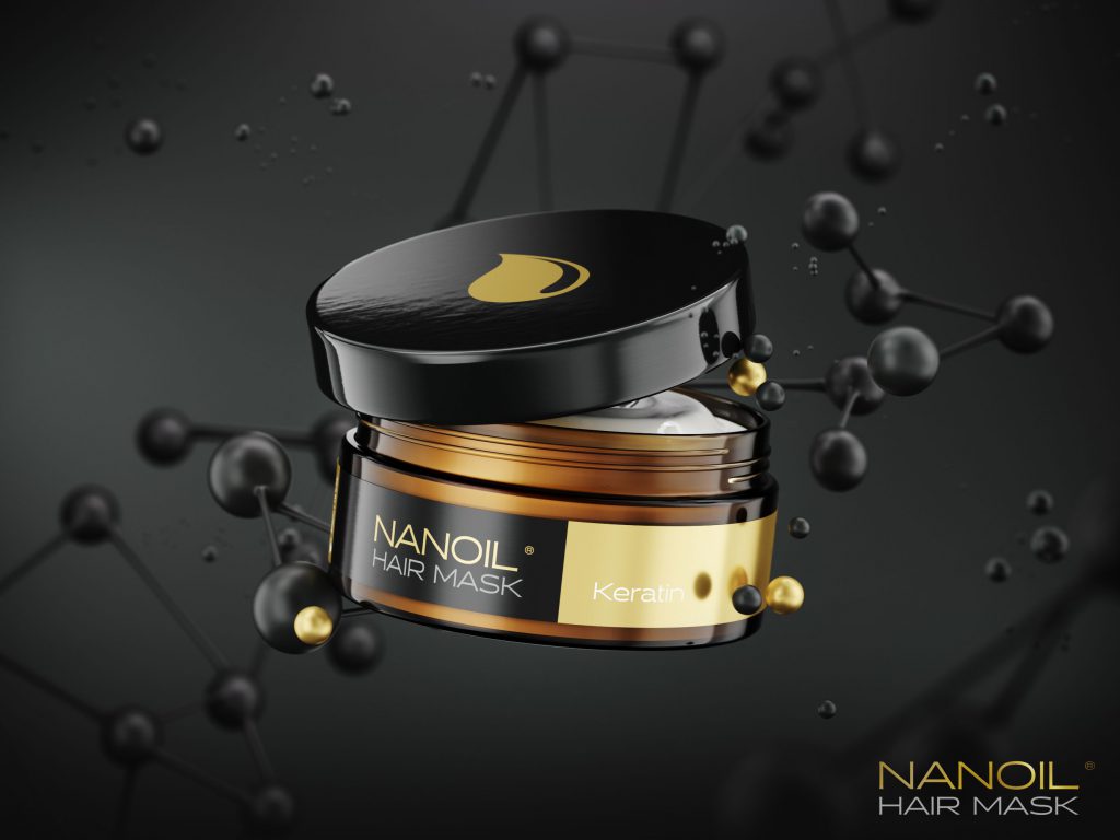 Nanoil Keratinmaske für Haare