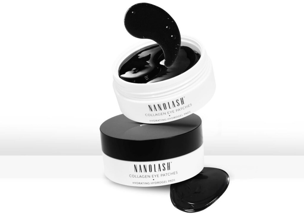 nanolash augenpads mit hyaluron